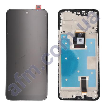 Дисплей Huawei Honor X7B чорний + рамка