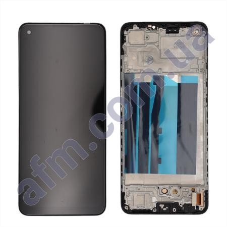Дисплей Oppo A74 4G TFT чорний + рамка