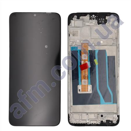 Дисплей Oppo A77 4G/ A77 5G чорний + рамка