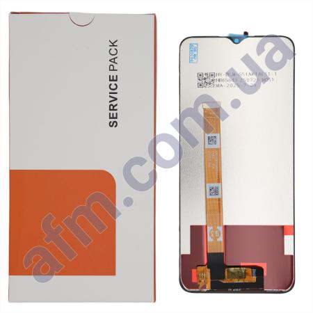 Дисплей Realme C25/ C25s/ Narzo 50A/ Oppo A16/ A16s/ A54s чорний оригінал в упаковці