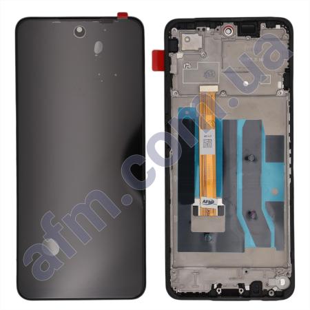 Дисплей Realme C75 4G чёрный + рамка