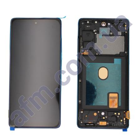 Дисплей Samsung G780 Galaxy S20 FE OLED (Small LCD) чорний + рамка
