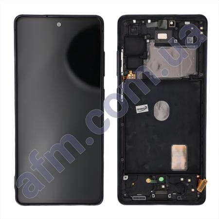 Дисплей Samsung G780 Galaxy S20 FE OLED чорний + рамка