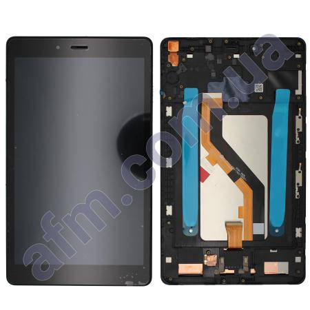 Дисплей Samsung T295 Galaxy Tab A 8.0" 2019 LTE чёрный + рамка
