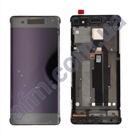 Дисплей Sony F3111 Xperia XA/ F3112/ F3113/ F3115/ F3116 сірий + рамка