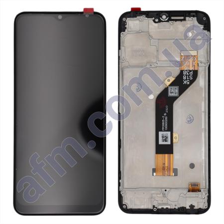 Дисплей Tecno Spark 8C (KG5K) чорний + рамка