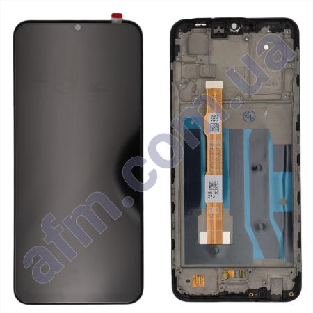 Дисплей Vivo Y31s/ Y52s чёрный + рамка!