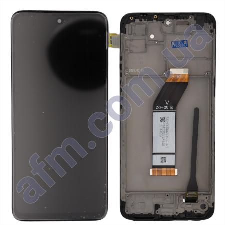 Дисплей Xiaomi Redmi 10 чорний + рамка
