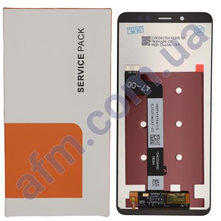 Дисплей Xiaomi Redmi Note 5/ Redmi Note 5 Pro (3/ 32 4/ 64 Gb) чорний оригінал в упаковці