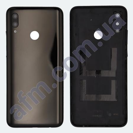 Задня кришка Huawei P Smart 2019 (POT-LX1) чорна Midnight Black + Скло камери