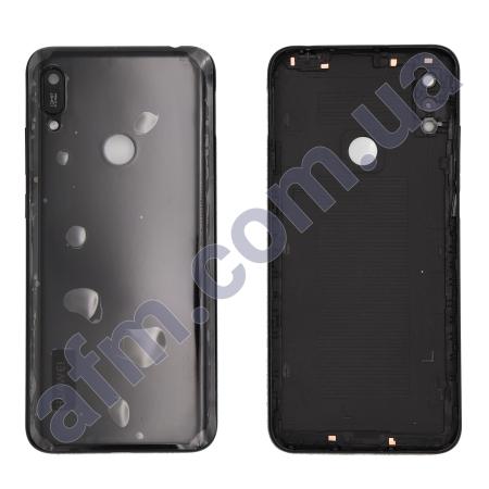 Задня кришка Huawei Y6 2019 (MRD-LX1)/ Y6 Prime 2019 чорна + Скло камери