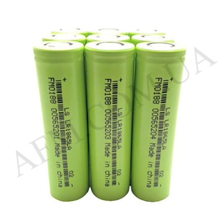 Аккумулятор 18650 2500 mAh 3.6V зеленый