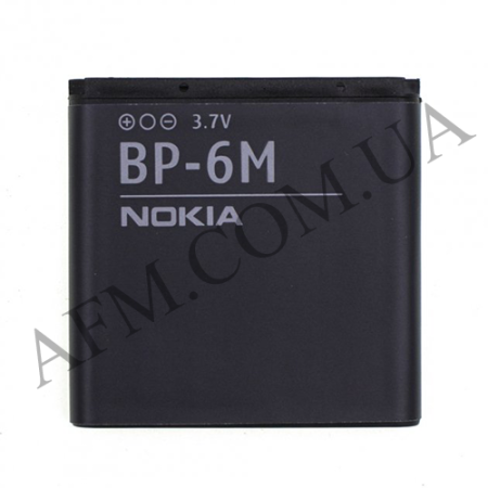 АКБ оригинал Nokia BP-6M 3250/ 6151/ 6233/ 6280/ 6288/ 9300/ 9300i/ N93/ N73