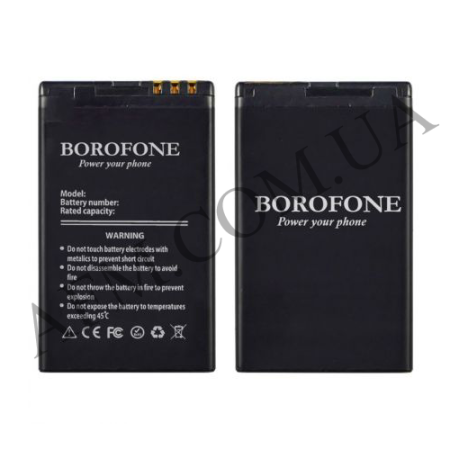 АКБ оригінал Borofone Nokia BL-4U 3120 Classic/ 8800 Arte/ C5-06/ C5-03/ Asha 300/ 5530