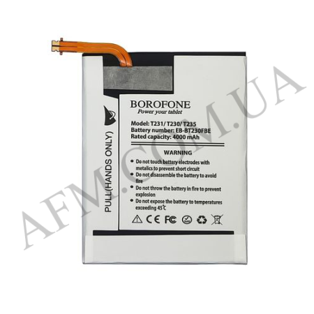 АКБ оригінал Borofone Samsung EB-BT230FBE T230/ T231/ T235