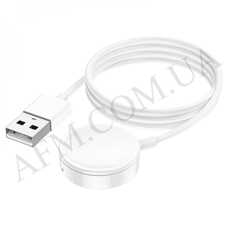 Кабель зарядки для часов Borofone BD3 Ultra белый