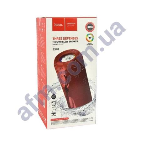 Колонка Hoco BS48 Artistic sports червона