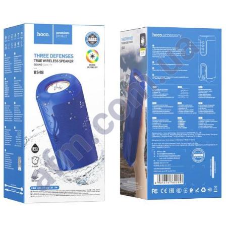 Колонка Hoco BS48 Artistic sports синя