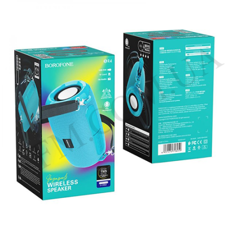 Колонка Borofone BR4 бірюзова