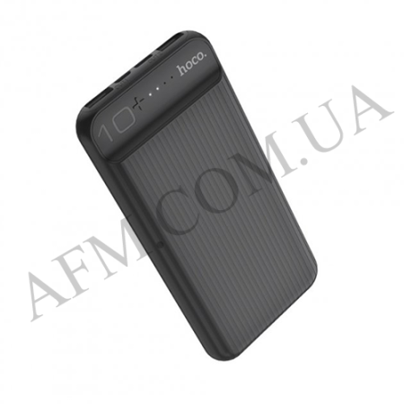 Зовнішній акумулятор (Power Bank) Hoco J52 (10000 mAh) чорний