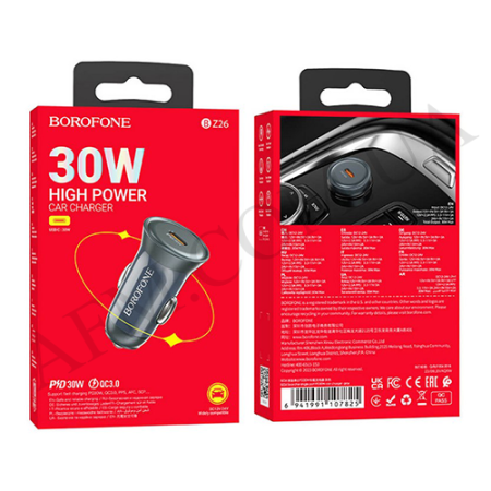 АЗУ блок Borofone BZ26 Searcher PD30W серый