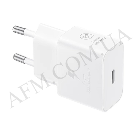 СЗУ блок Samsung (1 Type-C PD25W) белый