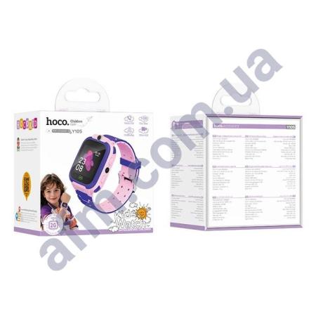Смарт-часы Hoco Y105 дитячі рожеві