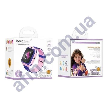 Смарт-часы Hoco Y105A + функція видеозвонка рожеві