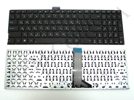Клавіатура+КлавиатурнаяПлата Asus K555/ X553/ X553MA/ X555/ K555LA/ K555LP чёрная+російська!