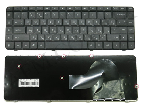 Клавіатура+КлавиатурнаяПлата HP Compaq CQ62/ G62/ CQ56/ G56 чёрная+російська