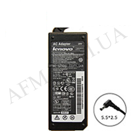 ЗП для ноутбука Lenovo 20V/ 4.5A/ 90W/ 5.5мм*2.5мм копія