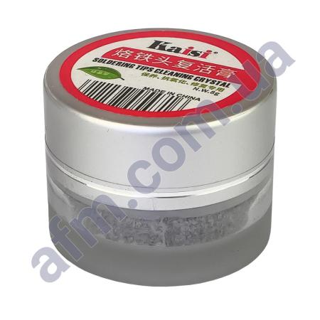 Очищувач жал паяльника Kaisi Soldering Tips Cleaning Crystal 8гр (очистка кислотной пастой)