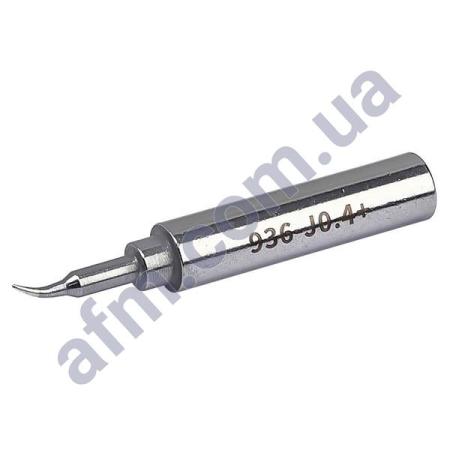 Паяльне жало QianLi Bumblebee-J 0.4мм вигнутий конус