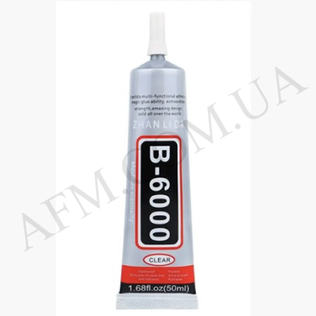 Клей силиконовый B6000 50 мл. в тюбике прозрачный