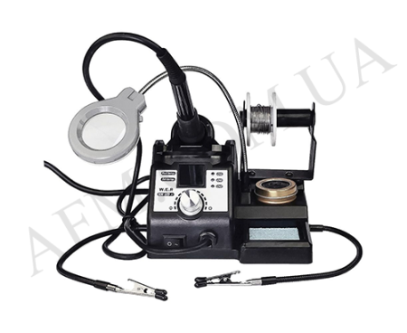 Паяльна станція WEP 926 LED-IV,  паяльник,  цифрова индикация,  лупа,  подсветка,  60W/ 90-400 гр З