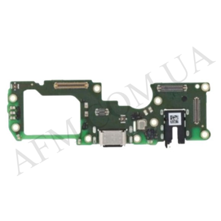 Шлейф Oppo A96 4G/ Realme 9i/ OnePlus Nord N20 5G,  з роз'ємом зарядки,  навушників!