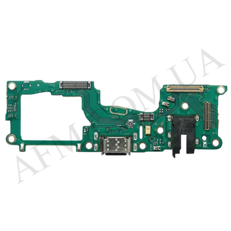 Шлейф Oppo A74 4G/ A94 5G/ A95 5G/ Reno 5Z з роз'ємом зарядки,  з микрофоном,  плата зарядки ОРИГІНАЛ