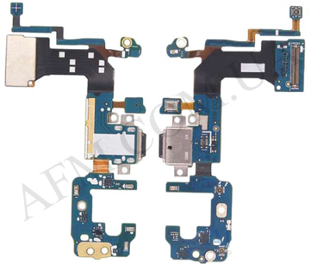 Шлейф Samsung G950U Galaxy S8 2017 (REV:0.7C) з роз'ємом зарядки,  з мікрофоном