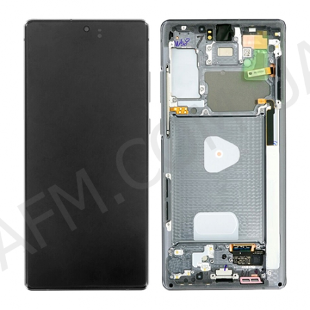 Дисплей Samsung сервисный N980/ N981 Galaxy Note 20 AURA GRAY + рамка GH82-23495A