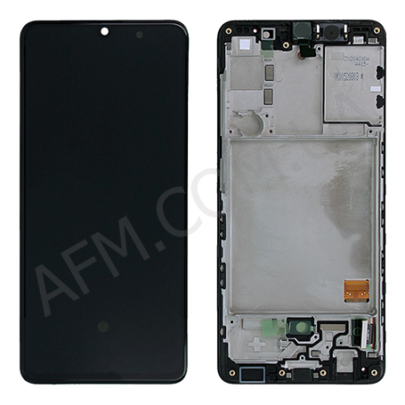 Дисплей Samsung A415 Galaxy A41 OLED чорний + рамка!