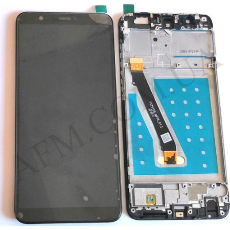 Дисплей Huawei P Smart (FIG-LX1)/ P Smart Dual Sim (FIG-L21) чорний + рамка