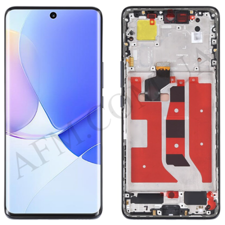 Дисплей Huawei Nova 9/ Honor 50 OLED чорний + рамка