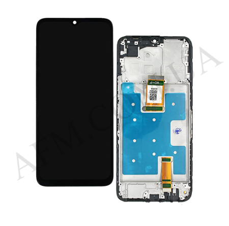 Дисплей Huawei Honor X6A чорний + рамка