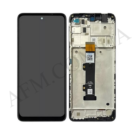 Дисплей Motorola XT2229 Moto E32s чорний + рамка