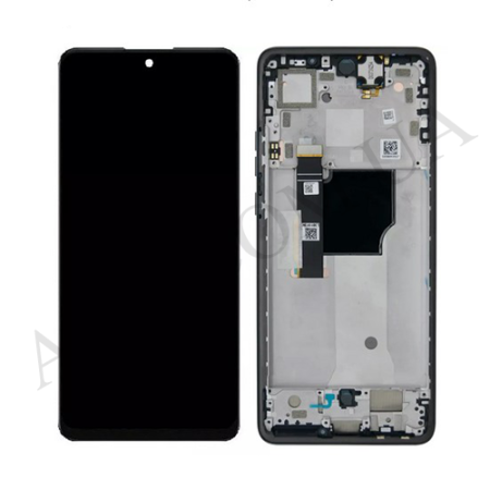 Дисплей Motorola XT2307-1 Edge 40 Neo P-OLED чорний + рамка