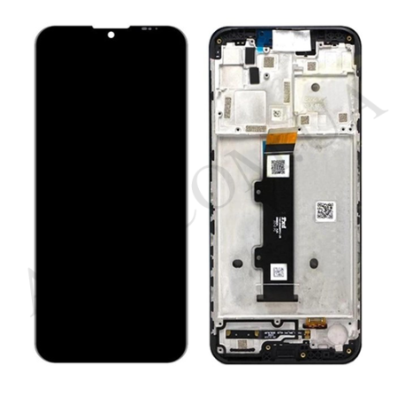 Дисплей Motorola XT2128 G20 чорний + рамка