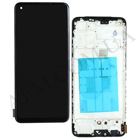 Дисплей Oppo A74 4G TFT чорний + рамка