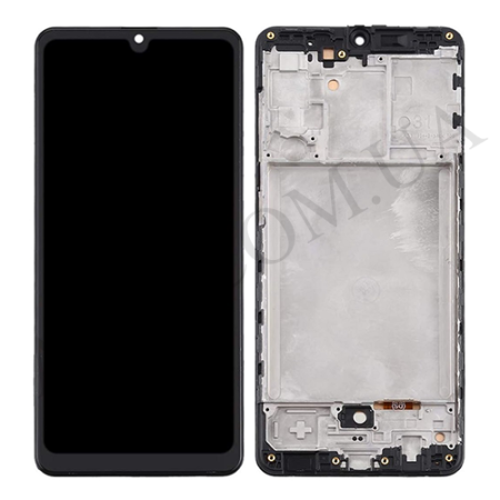 Дисплей Samsung A315F Galaxy A31 TFT INCELL чорний + рамка (без Touch ID)