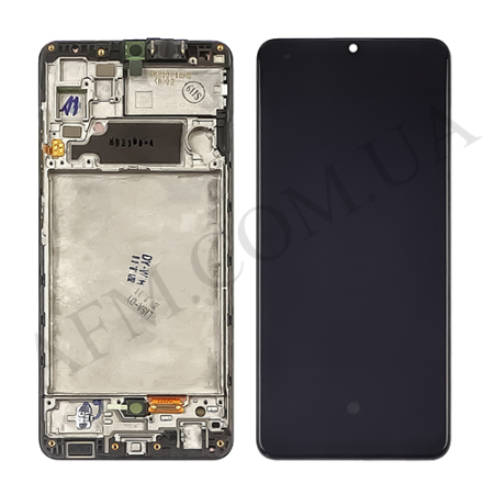 Дисплей Samsung A325F Galaxy A32 INCELL чорний + рамка