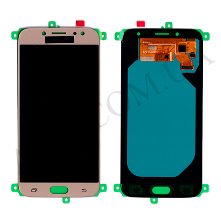 Дисплей Samsung J730 Galaxy J7 2017 OLED золотий
